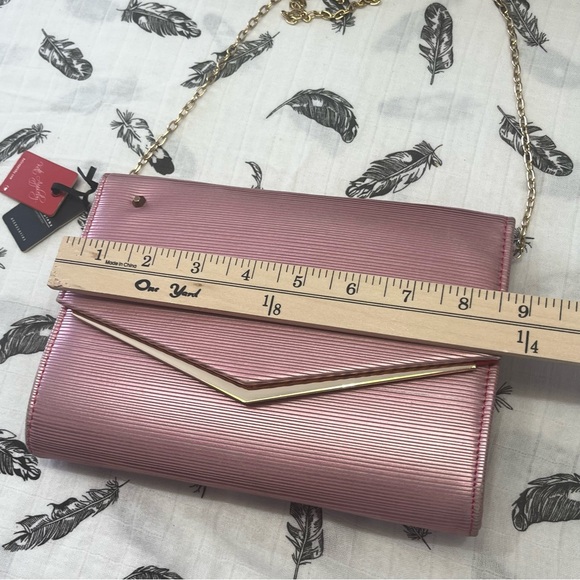 Pink Ribbed Kate Appleby Purse - Picture 11 of 14